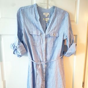 Linnen Summer Dress -Size Large